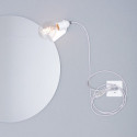 Mirror clip lamp