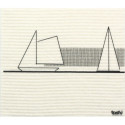 sponge cloth furbi: Sailing boats
