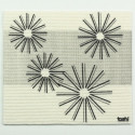 Sponge cloth furbi: 4 stars and 1 rectangle