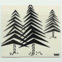 sponge cloth furbi: Fir trees