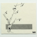 sponge cloth furbi: Tree with oscine
