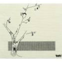  sponge cloth furbi: Tree with oscine