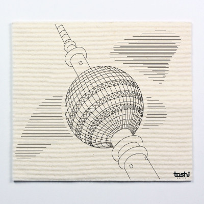 Sponge cloth furbi: Television Tower Berlin