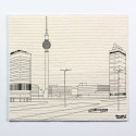 Sponge cloth furbi: Berlin´s Alexanderplatz