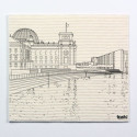 Sponge cloth furbi: Berlin's Reichstag
