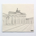  Furbi set of 4 sponge cloths: "Berlin 2"