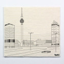  Furbi set of 4 sponge cloths: "Berlin 2"