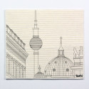  Furbi set of 4 sponge cloths: "Berlin 2"