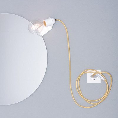 Mirror clip lamp