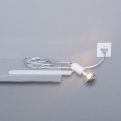  Sliding shelf lamp